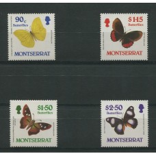 MONTSERRAT MARIPOSAS SERIE COMPLETA DE ESTAMPILLAS MINT 18 EUROS